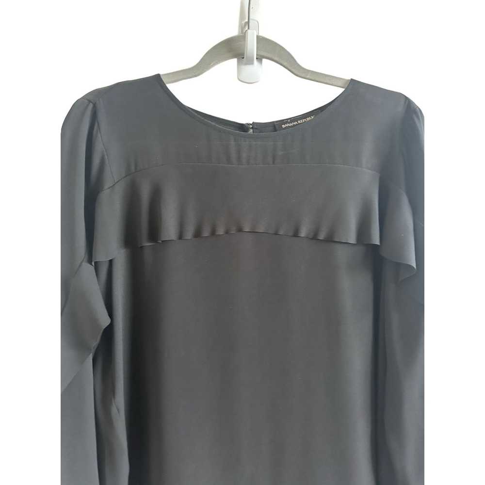 Banana Republic Banana Republic Black Long Sleeve… - image 4