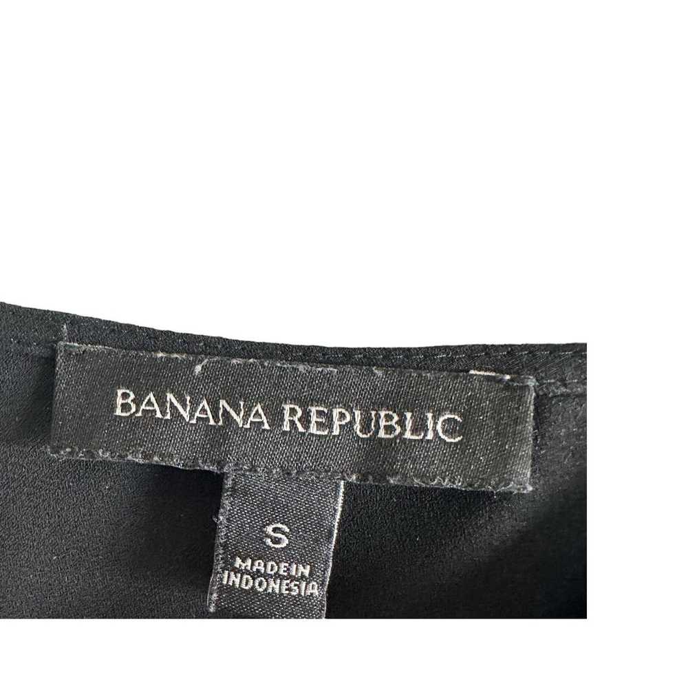 Banana Republic Banana Republic Black Long Sleeve… - image 8