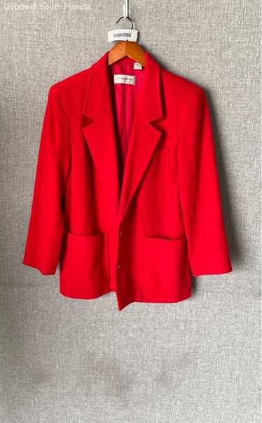 Liz Claiborne Collection Womens Red Blazer Size 10