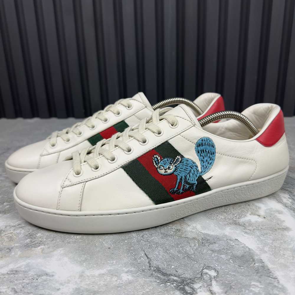 Gucci GUCCI Ace Web Freya Hartas sneaker Leather - image 12