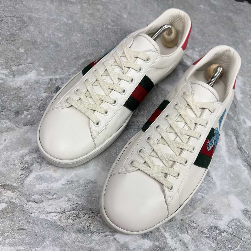 Gucci GUCCI Ace Web Freya Hartas sneaker Leather - image 3