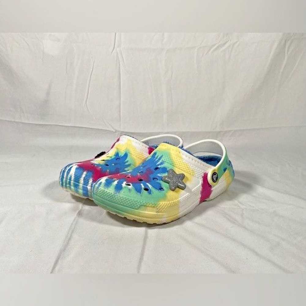 Crocs Crocs Classic Lined Tie Dye Clogs~Womens si… - image 1