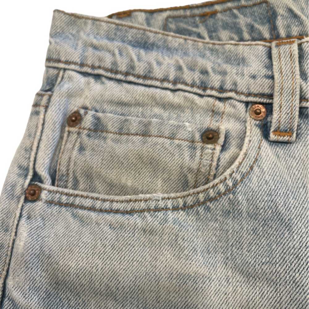 Vintage 505 Levi's 31 x 31 Double horses, no care… - image 2