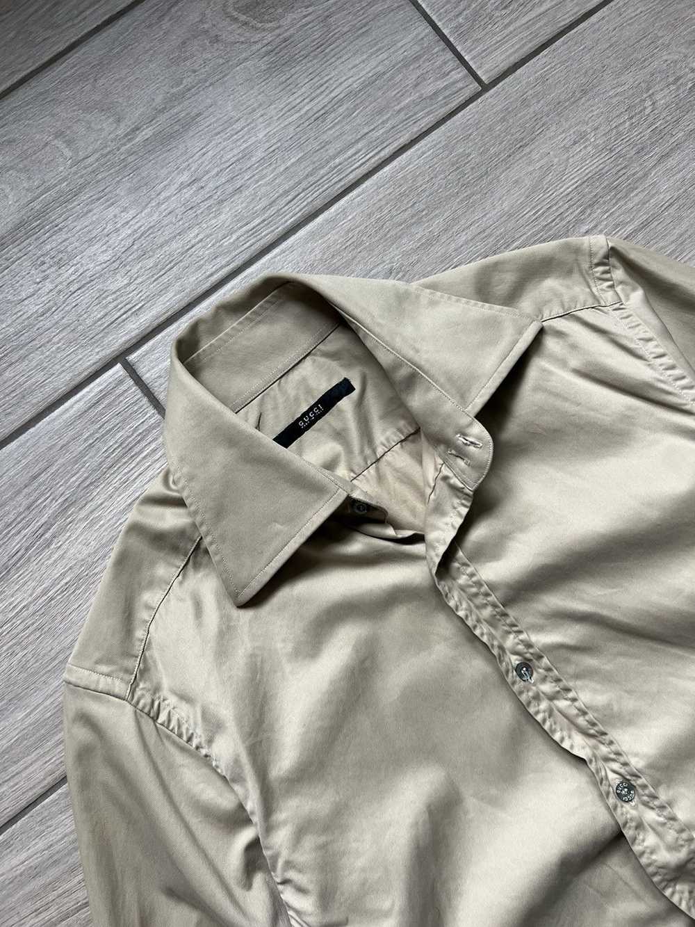 Gucci × Tom Ford × Vintage Gucci Luxury 00s Shirt… - image 12