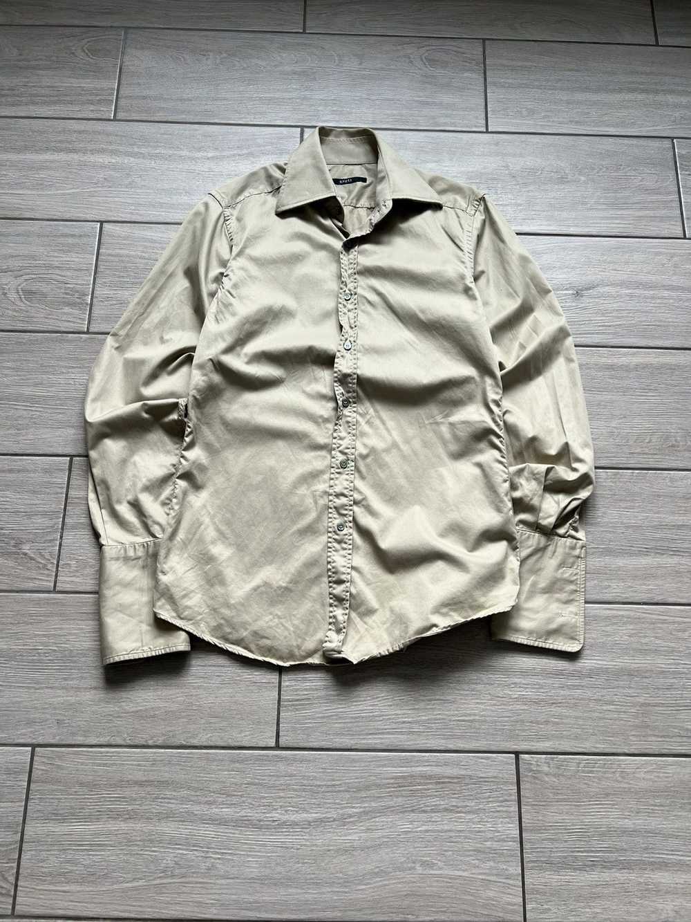 Gucci × Tom Ford × Vintage Gucci Luxury 00s Shirt… - image 1