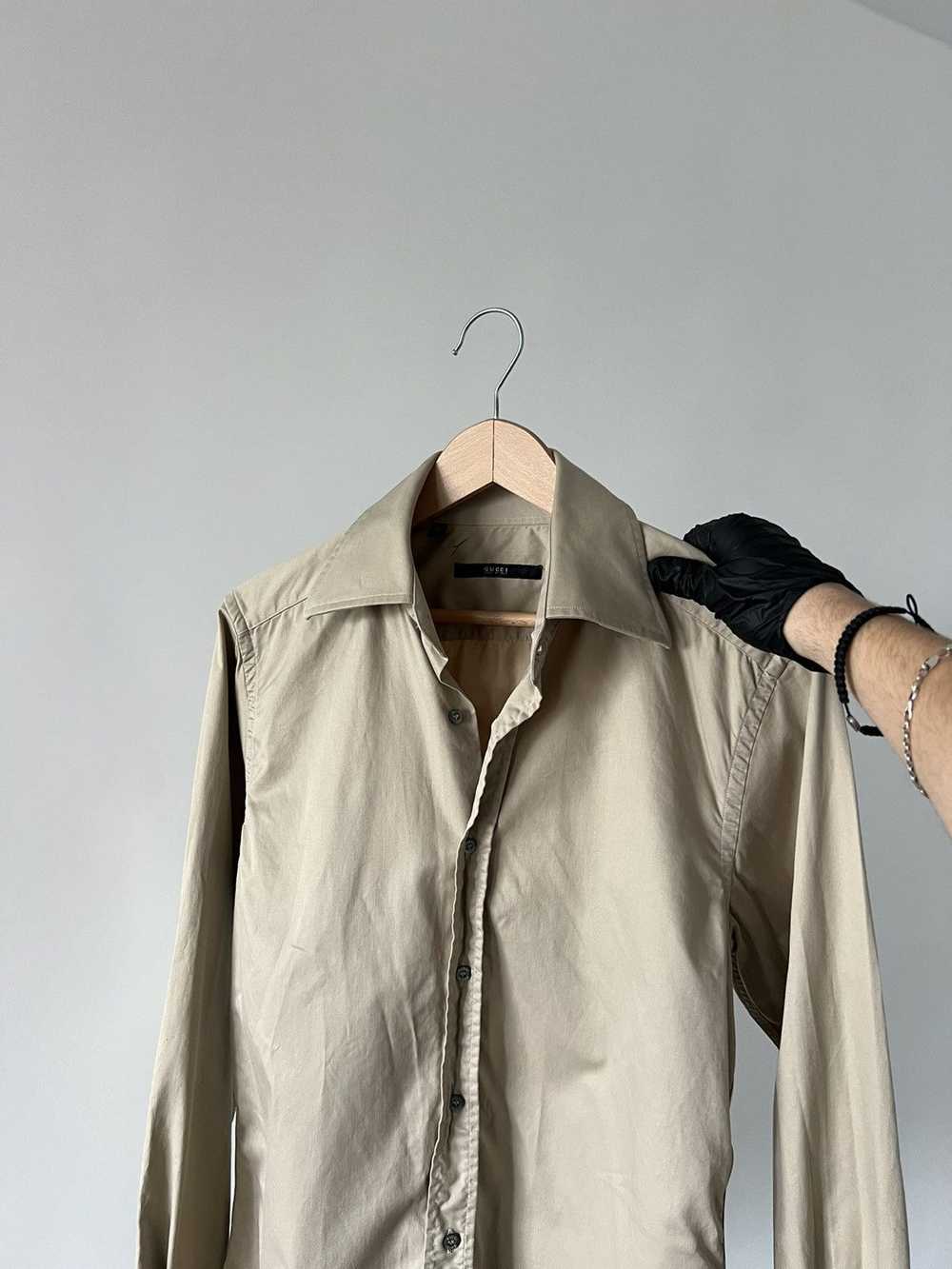 Gucci × Tom Ford × Vintage Gucci Luxury 00s Shirt… - image 2