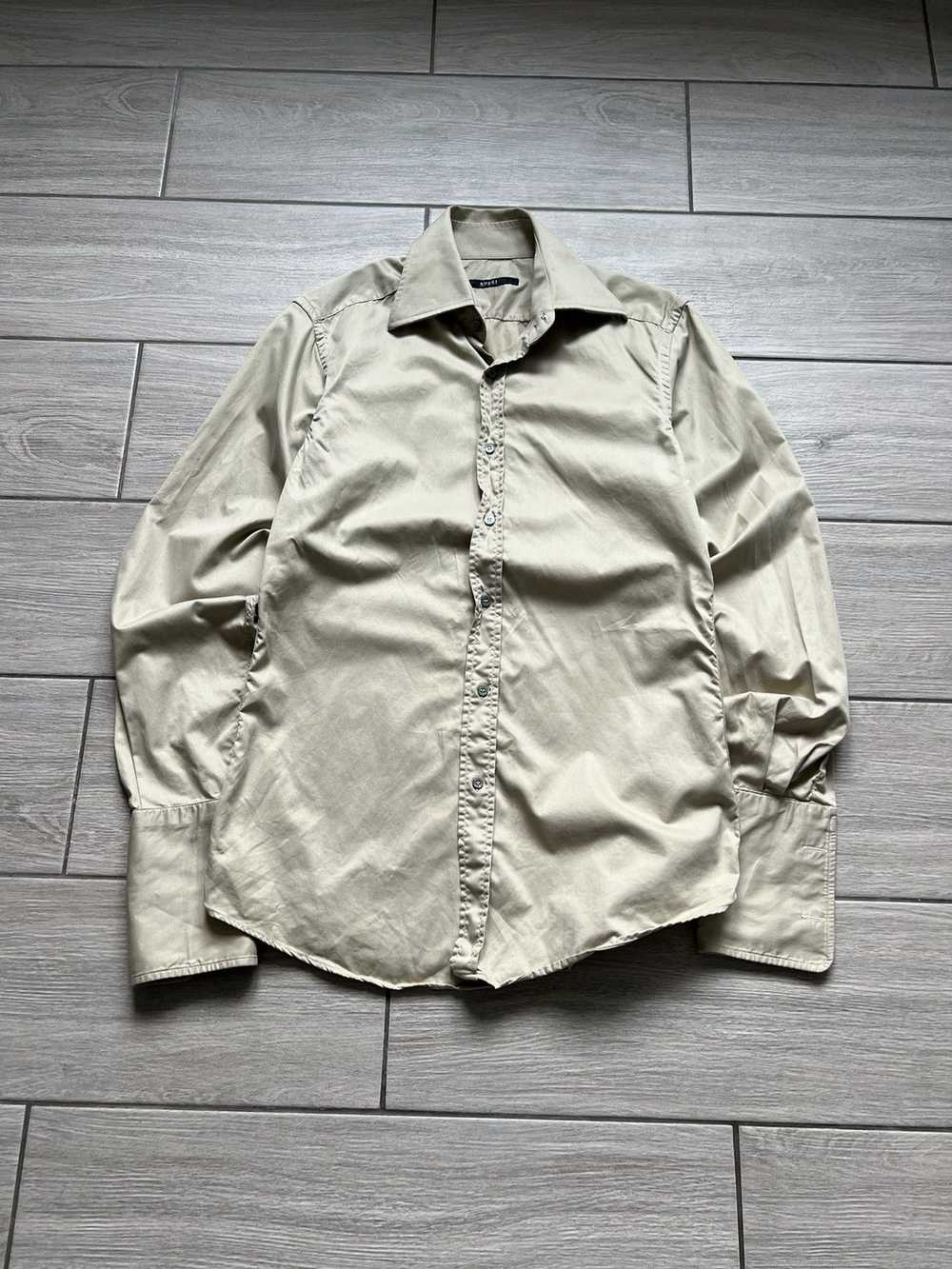 Gucci × Tom Ford × Vintage Gucci Luxury 00s Shirt… - image 4