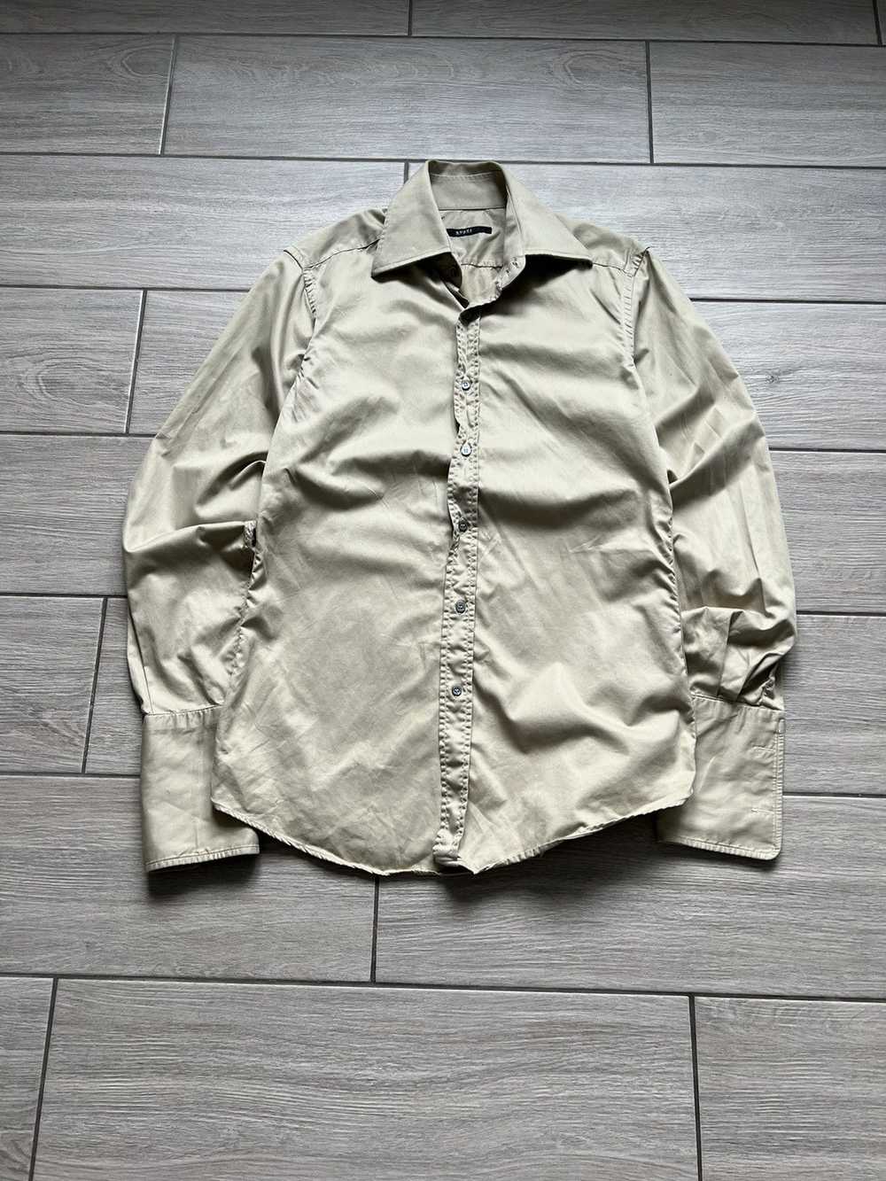 Gucci × Tom Ford × Vintage Gucci Luxury 00s Shirt… - image 5