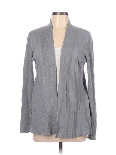 Dana Buchman Women Gray Cardigan L