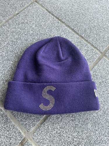 Supreme Supreme Swarovski Beanie (Purple)