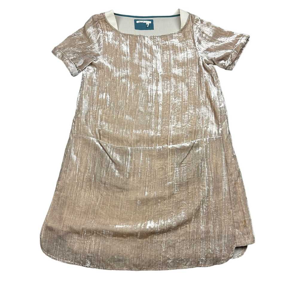 Floreat Anthropologie Size S Womens Champagne Cru… - image 1