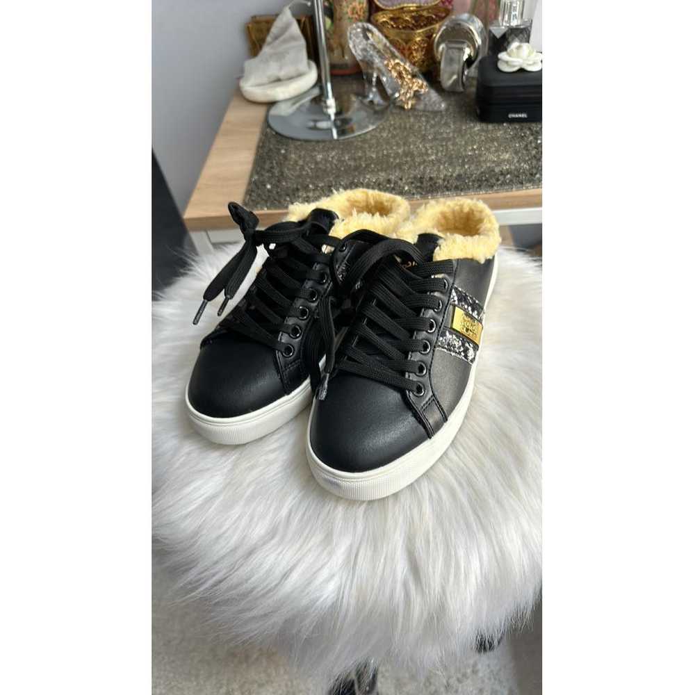 Class Cavalli Leather trainers - image 3