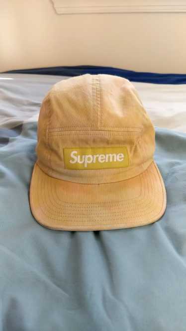 Supreme Supreme Tie Dye Pink and Green Camp hat