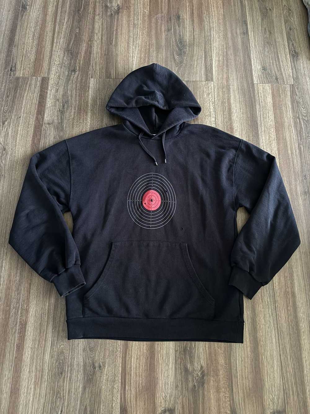 Vetements Vetements SS19 Distressed Target Hoodie - image 1