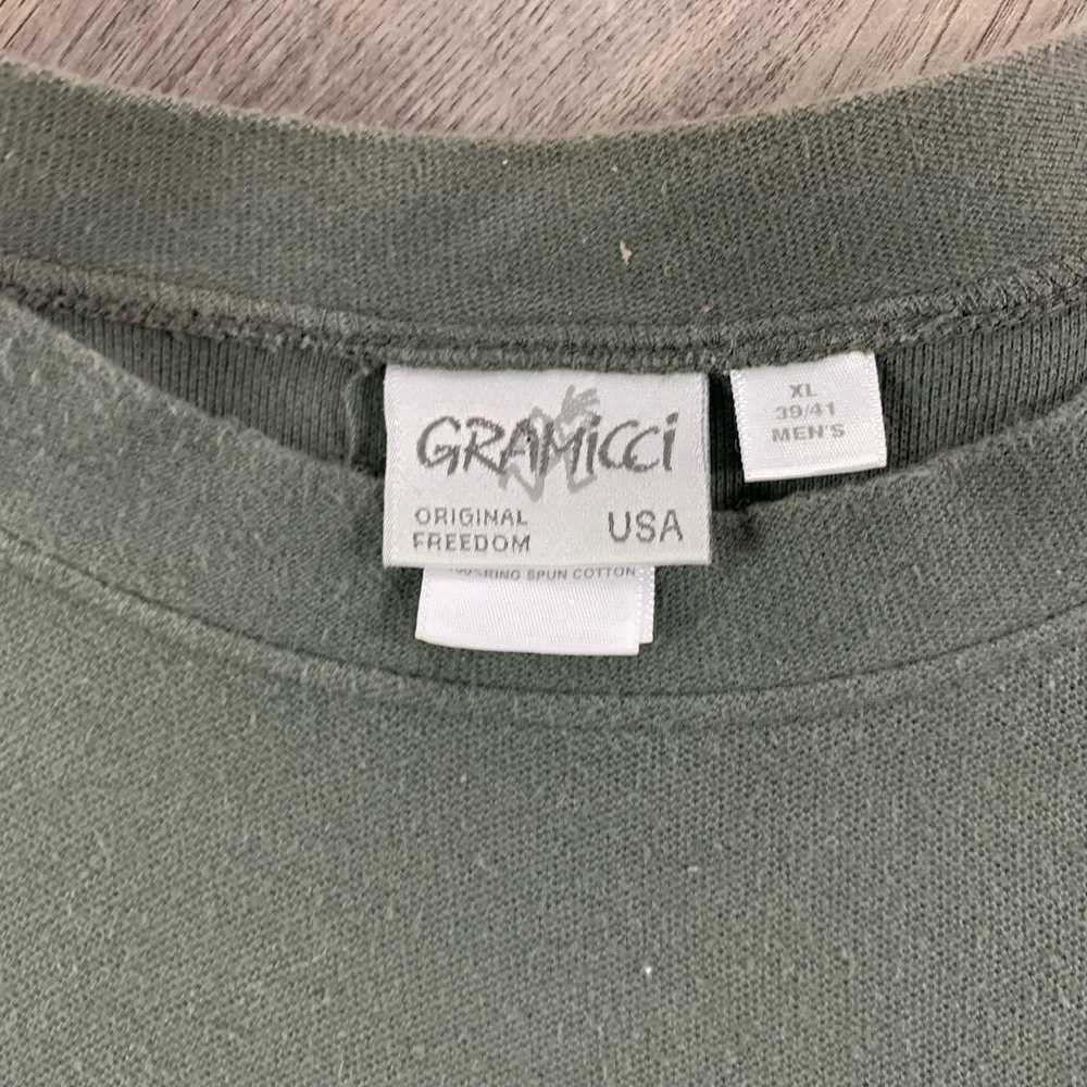 Gramicci × Made In Usa × Vintage Green Gramicci T… - image 3