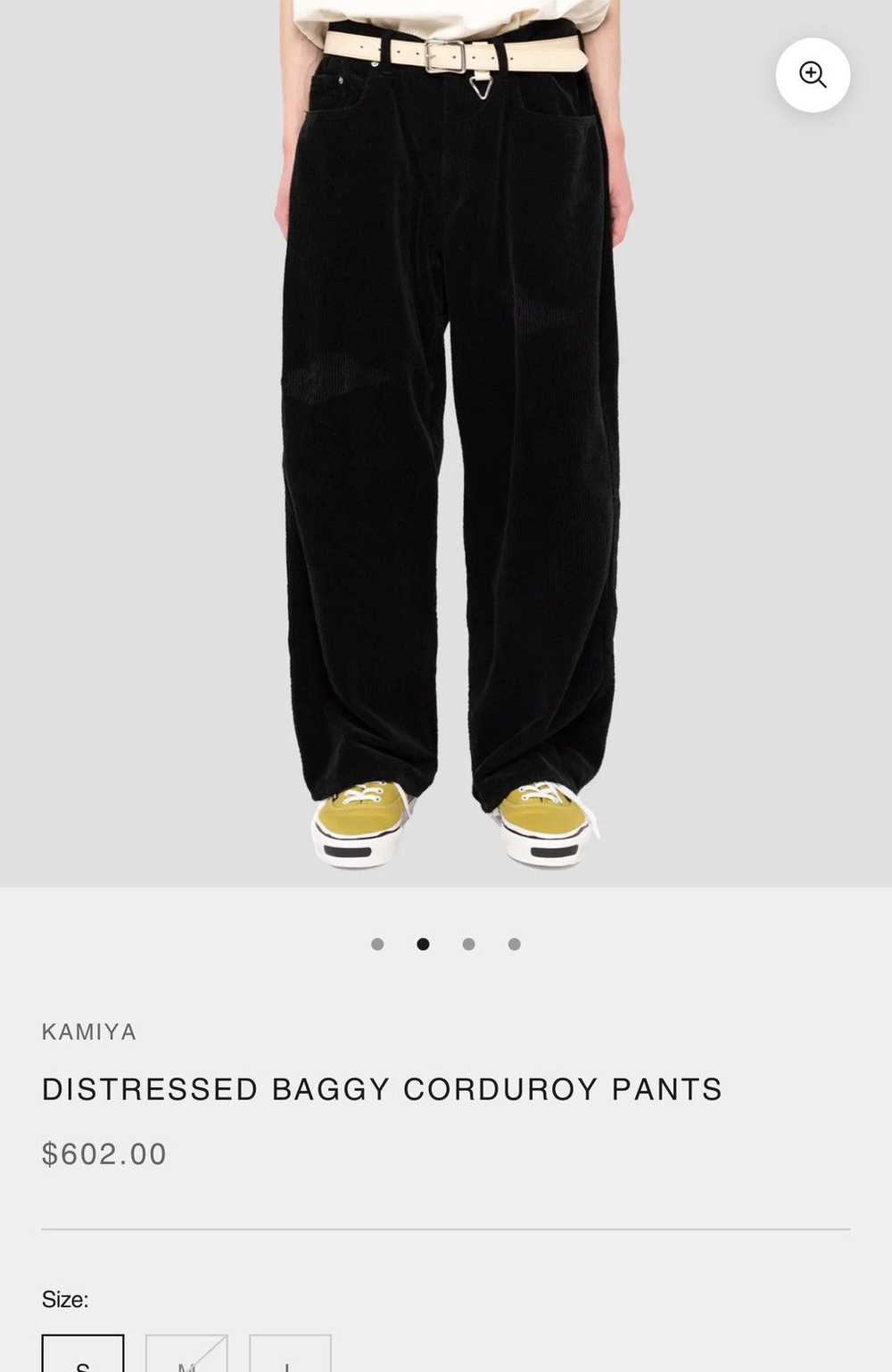 Miharayasuhiro Kamiya 23aw Corduroy Baggy Pants s… - image 2