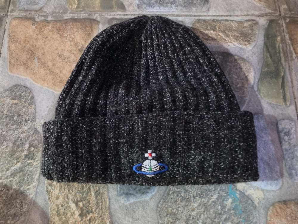●VivienneWestwood● 24FW Logo Beanie ★正品★送料関税込★ Vivienne Westwood Wool beanie