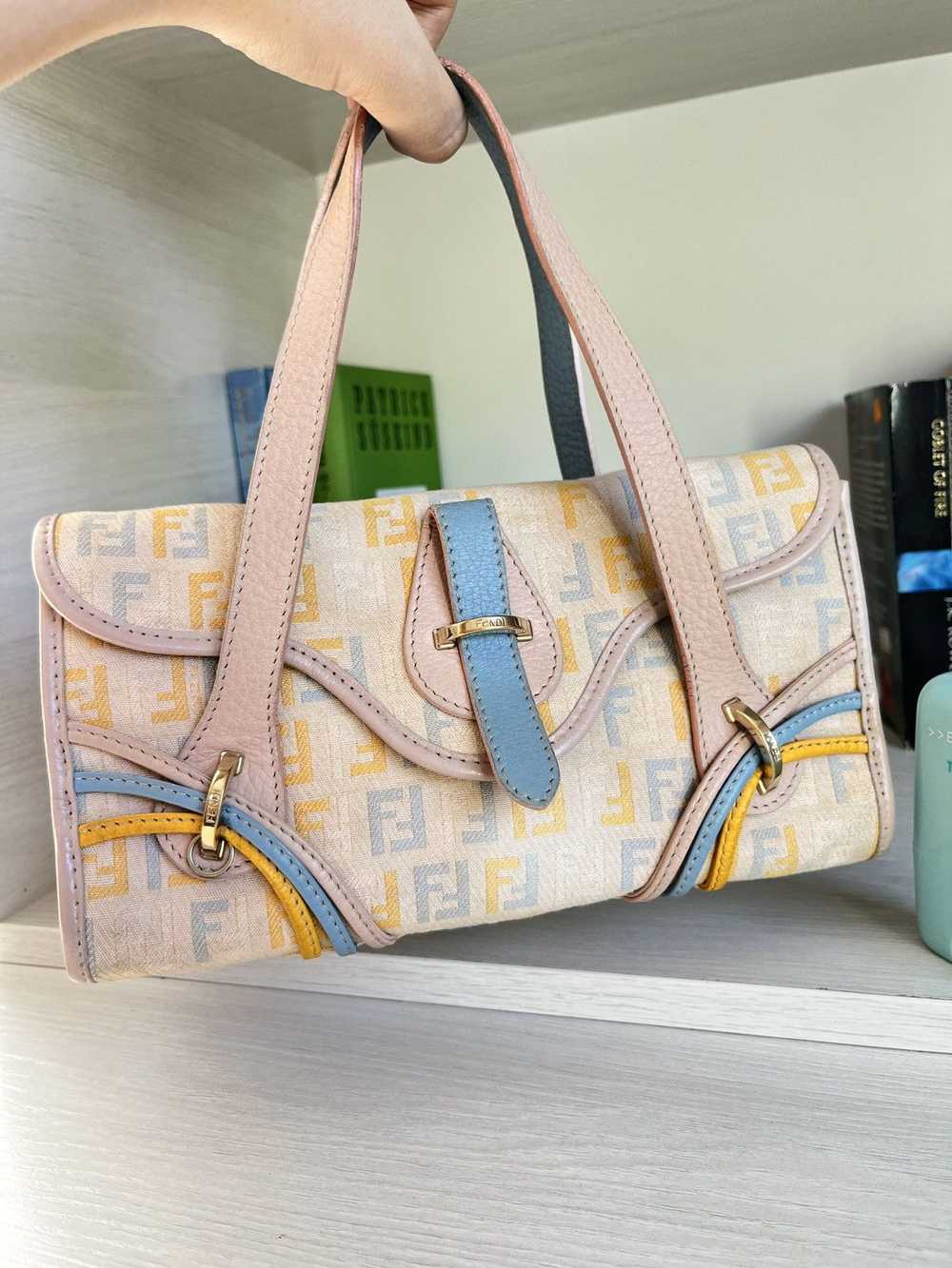 Fendi × Vintage Fendi Multicolor FF Zucchino Char… - image 1