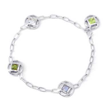 Cartier Cartier Bracelet Pasha Grid Peridot Aquam… - image 1