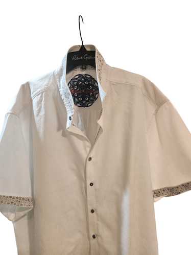 Robert Graham White Short Sleeve