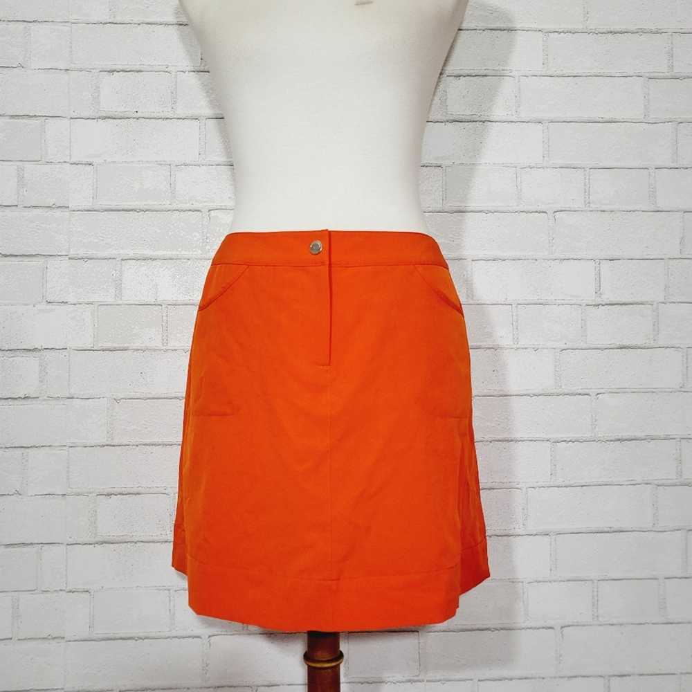 Cutter & Buck Orange Golf Skort Size 2 - image 4