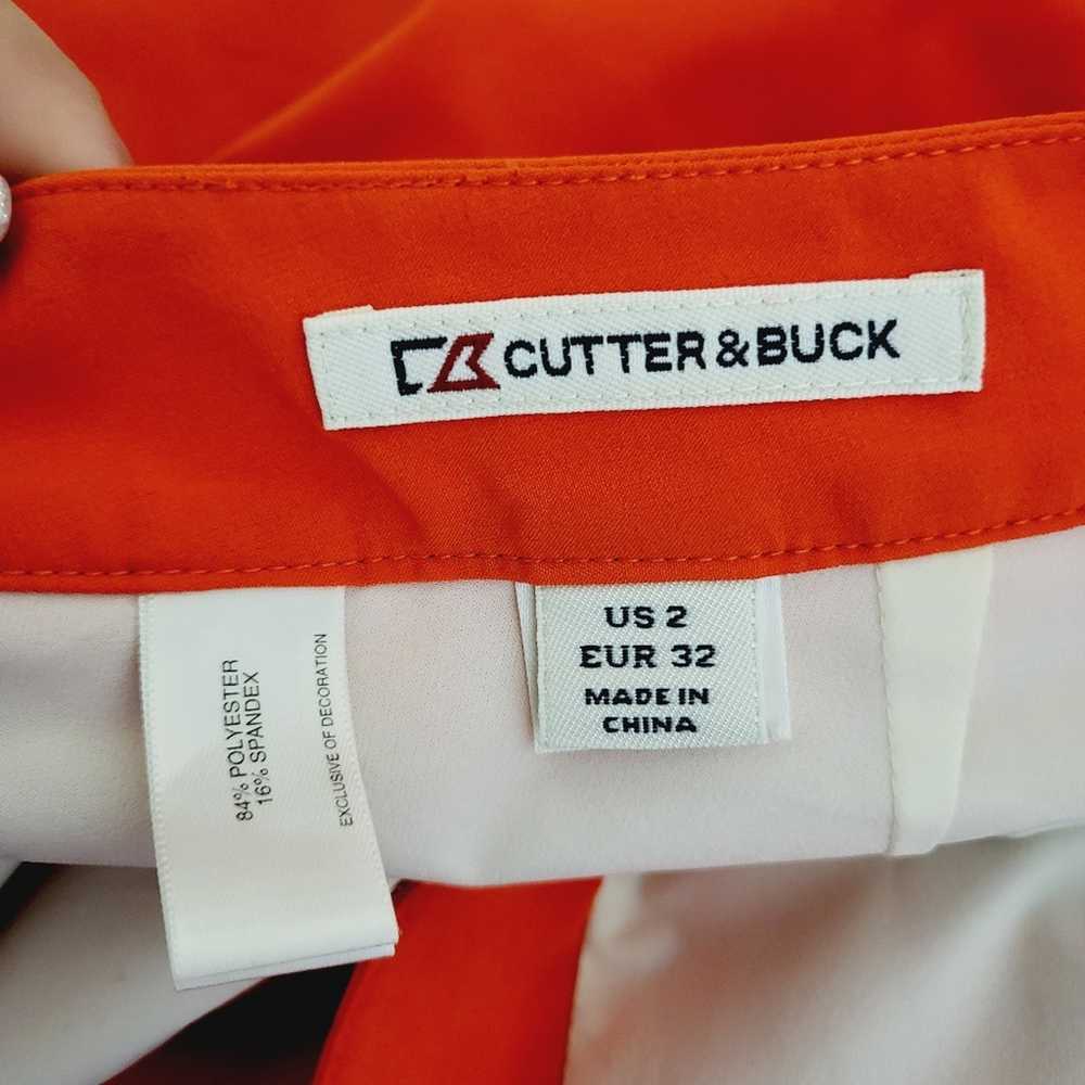 Cutter & Buck Orange Golf Skort Size 2 - image 8