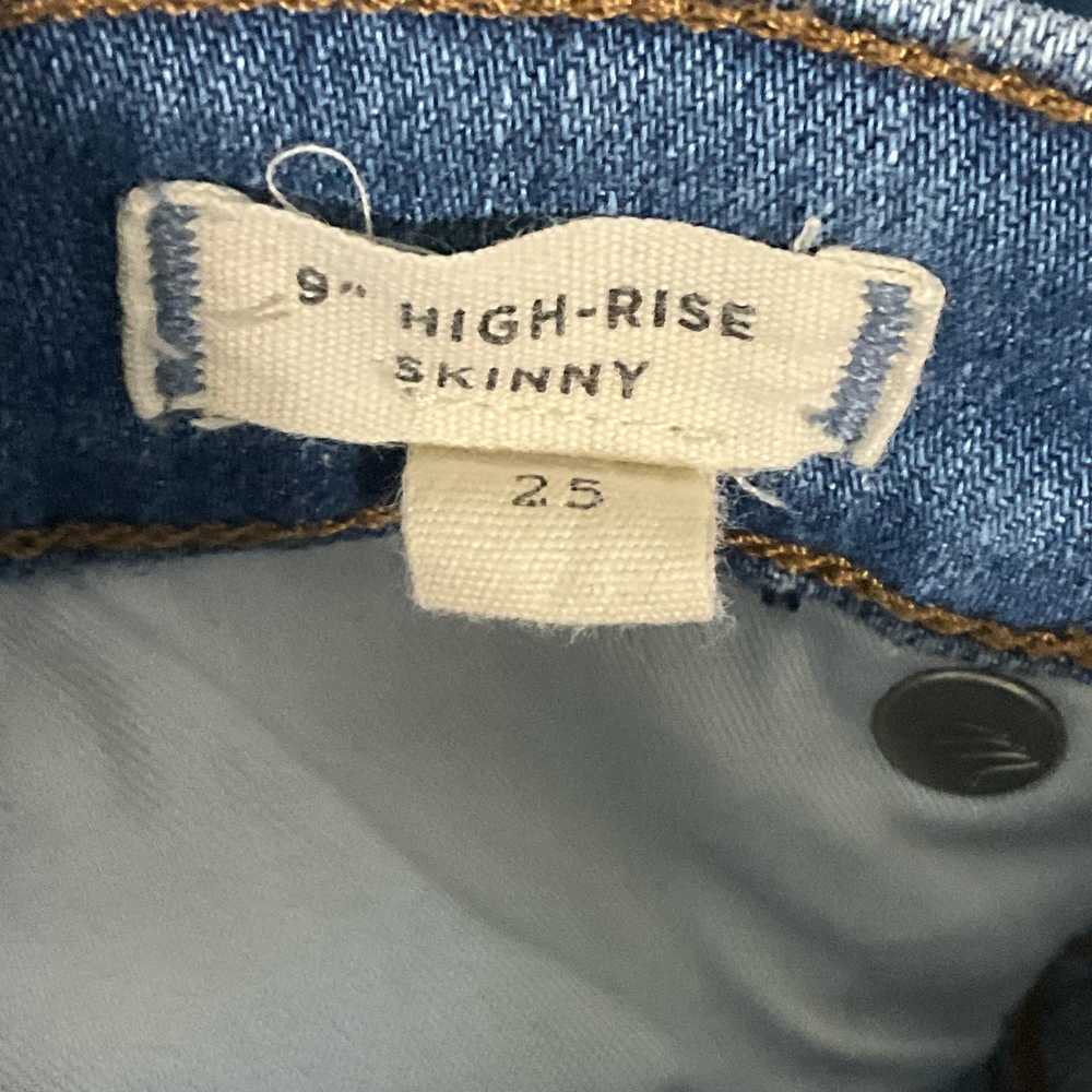 Madewell 9" in High Rise Skinny Seamed Step Hem E… - image 12