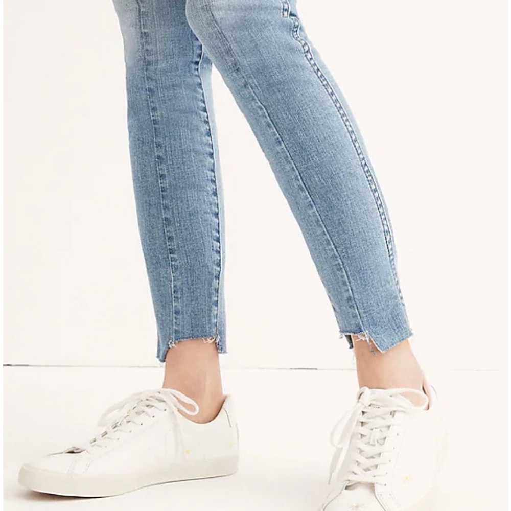 Madewell 9" in High Rise Skinny Seamed Step Hem E… - image 3