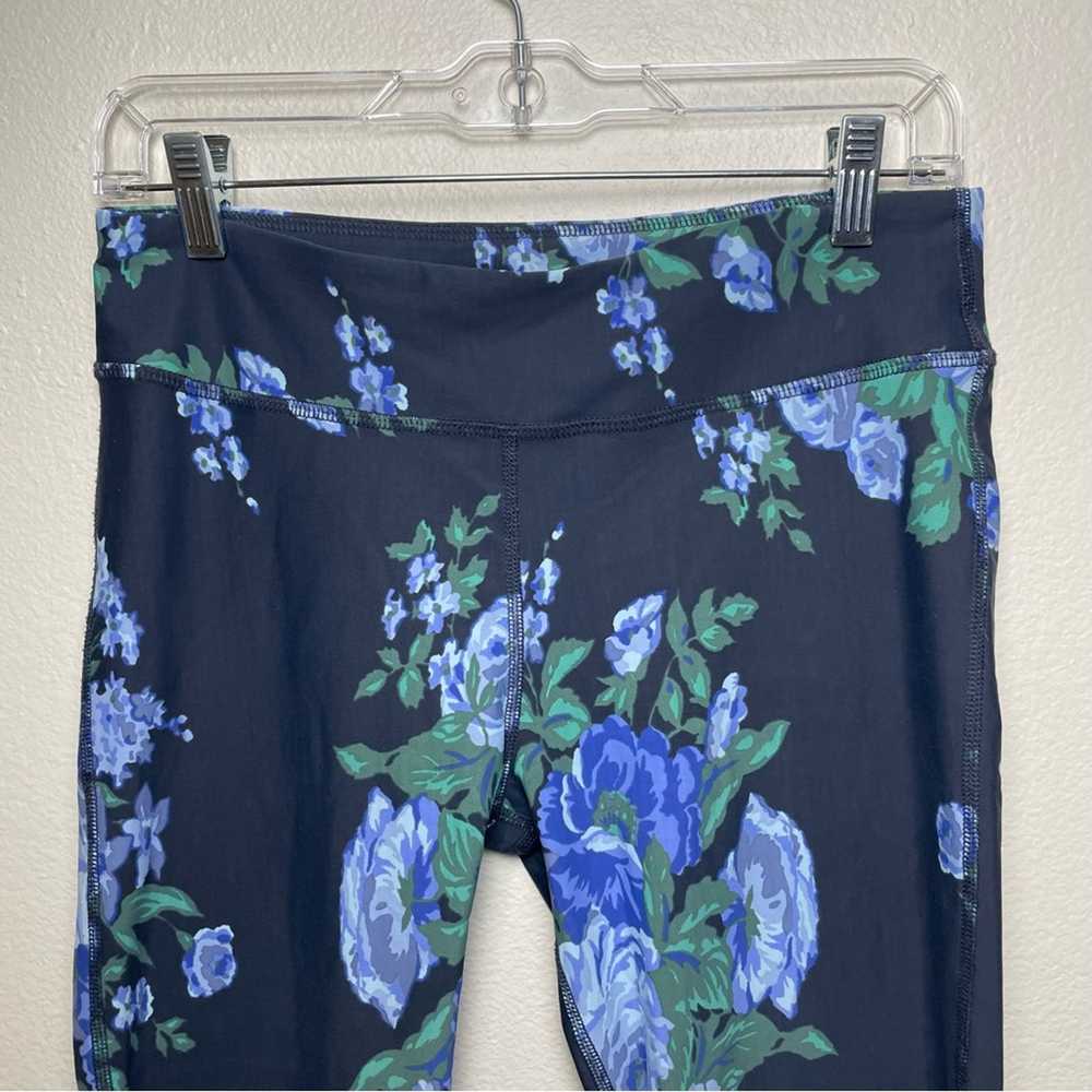 EUC ALBION FIT ANTIGUA Blue/Gray Floral Full Leng… - image 5