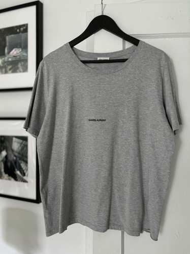 Saint Laurent Paris SAINT LAURENT PARIS LOGO TEE