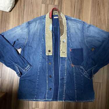 Kapital KAPITAL 8oz IDG x IDG Denim Juban Shirt DO