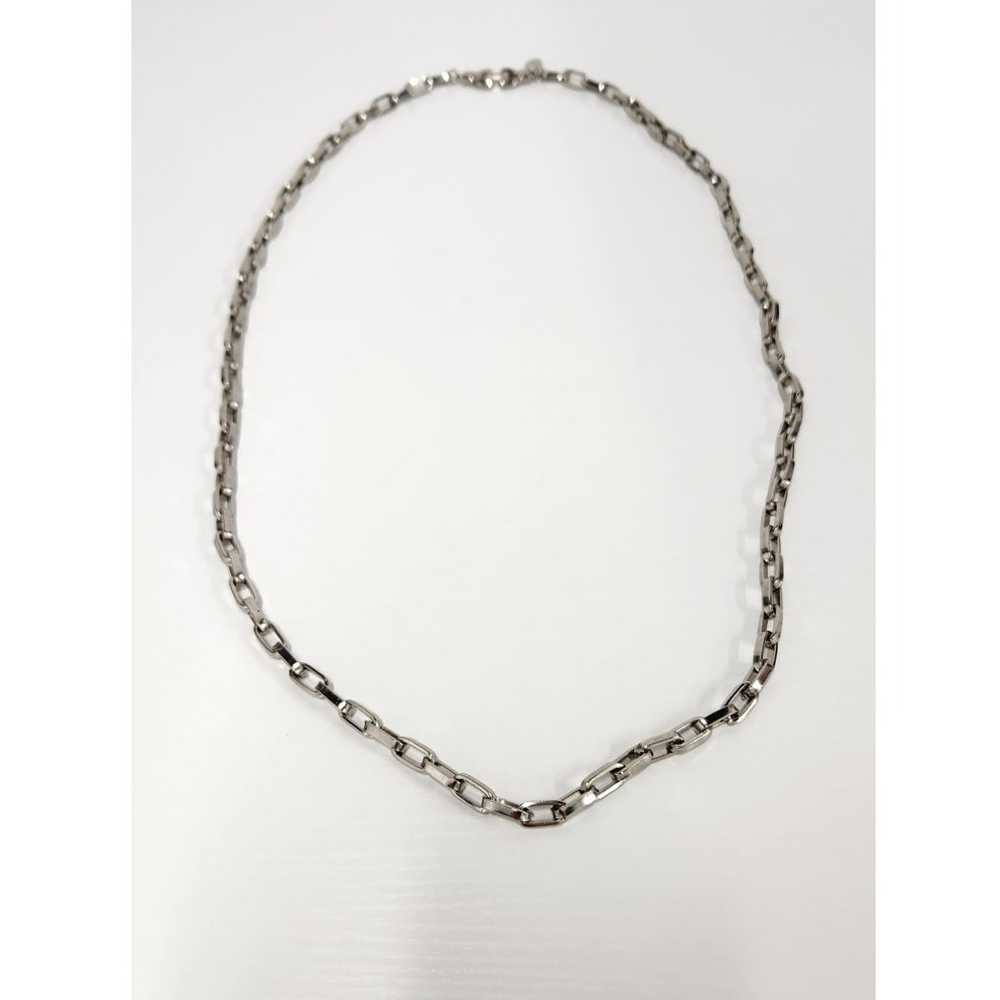 Lucien Piccard Vintage Chunky Chain Long Necklace… - image 3