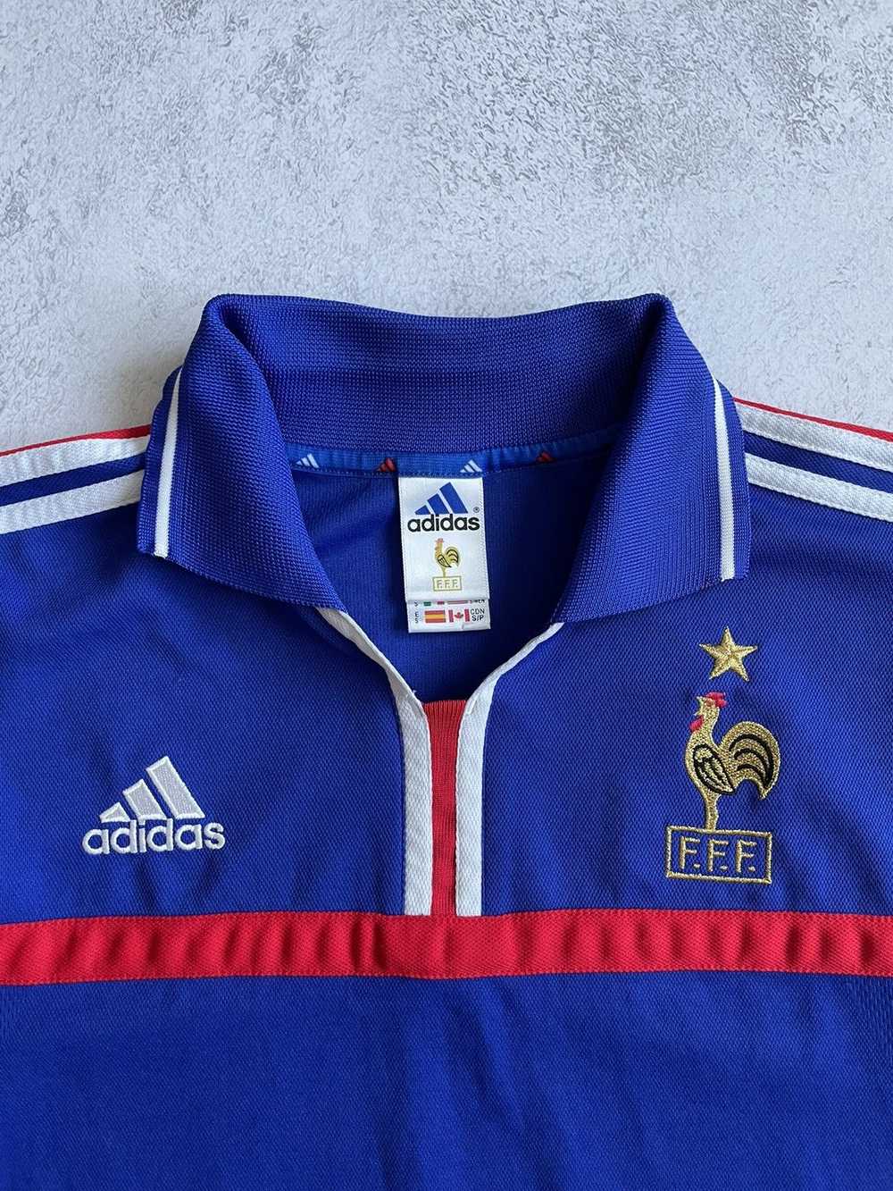 Adidas × Soccer Jersey × Vintage Adidas France Na… - image 4