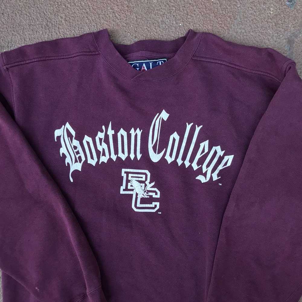 Collegiate × Vintage Vintage 90s Boston college s… - image 1