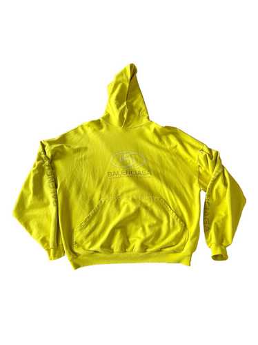 Balenciaga Balenciaga Yellow Surfer Hoodie