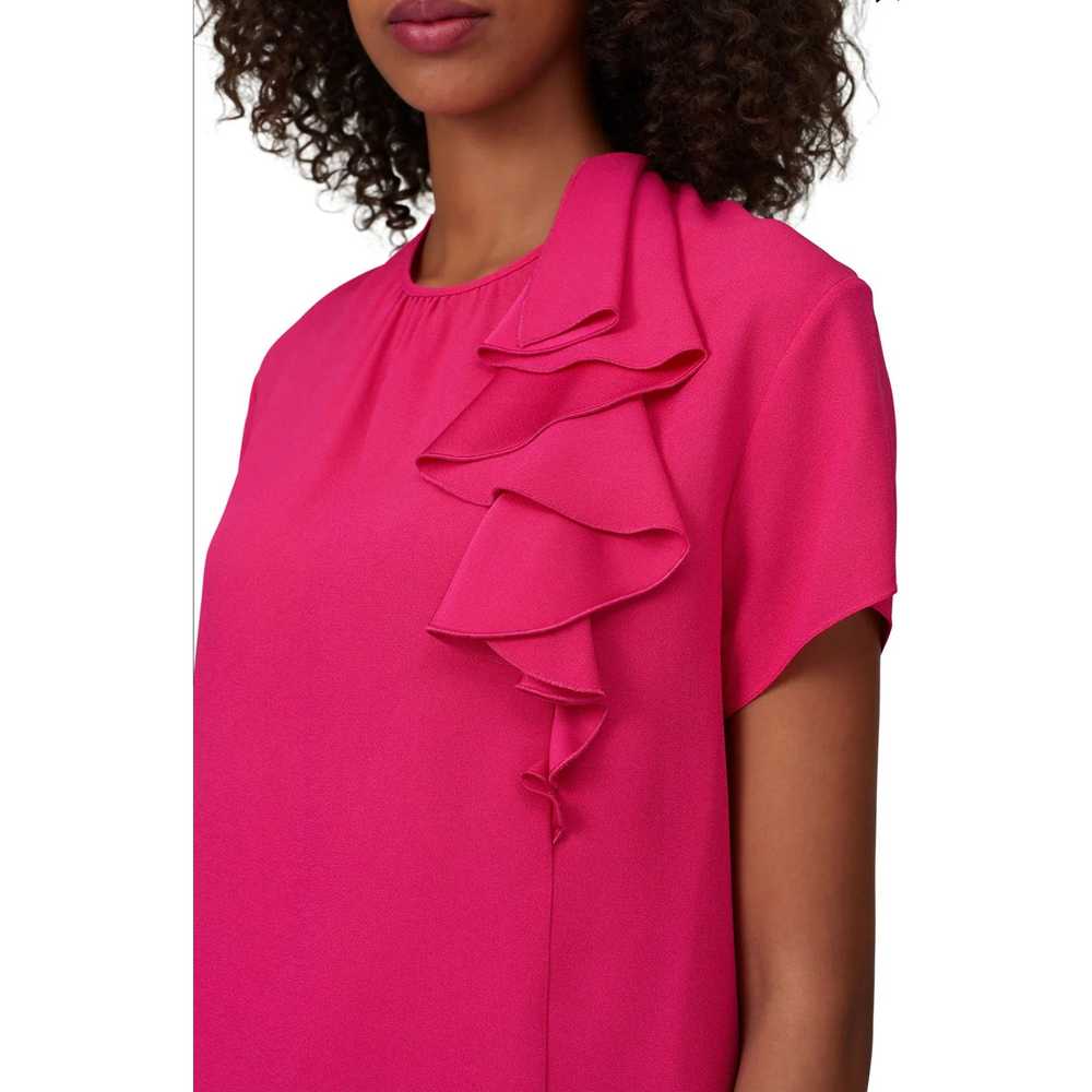 Rochas Paris Pink Pedra Top Ruffle Womens FR 40 U… - image 2