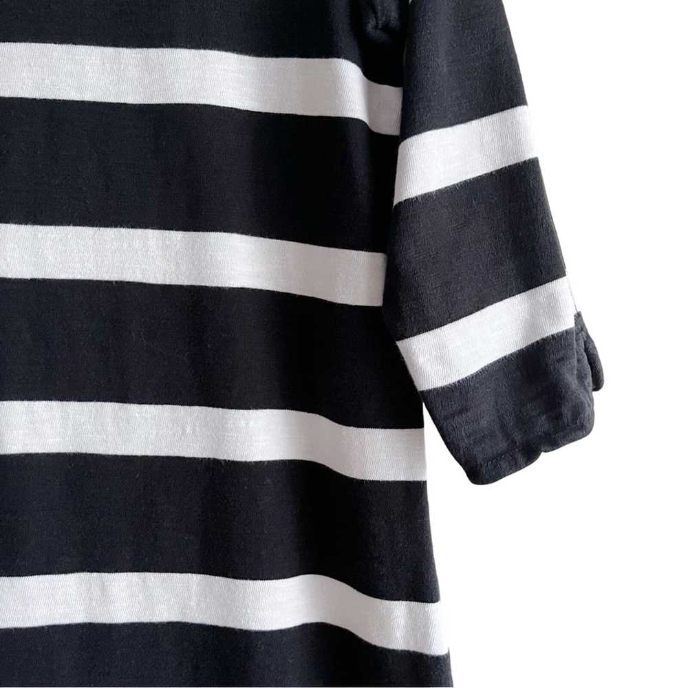 J.Crew Sz Small Striped Cotton Mini Shift  Dress … - image 5