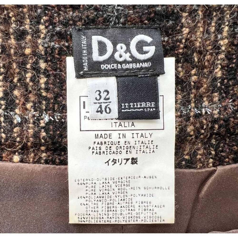 D&G Tweed mini skirt - image 9