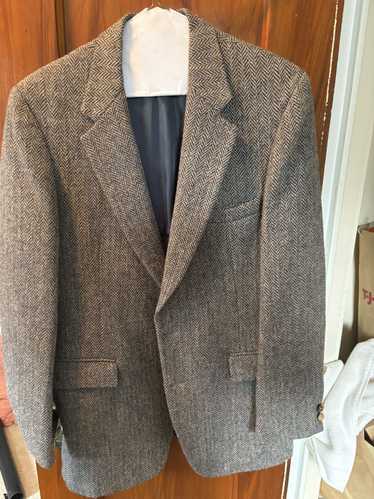 Harris Tweed Harris Tweed Sport Coat 44r Brown Her