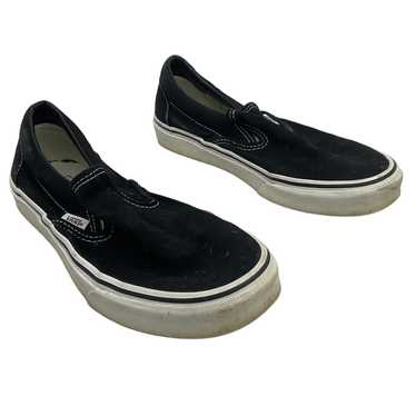 VANS Men's Black Slip-On Casual Shoes, Size 7.5 P… - image 1