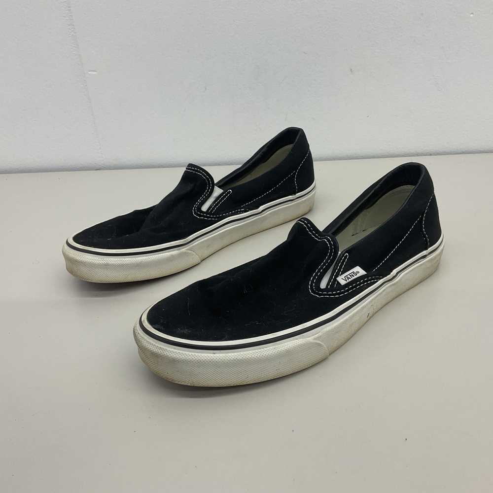 VANS Men's Black Slip-On Casual Shoes, Size 7.5 P… - image 2