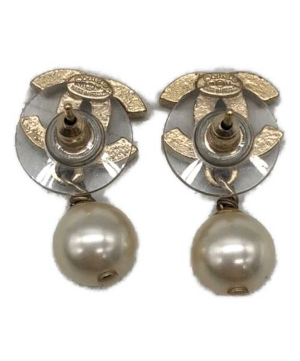 CHANEL Coco Mark Pearl Earrings Women's Authentic - image 2