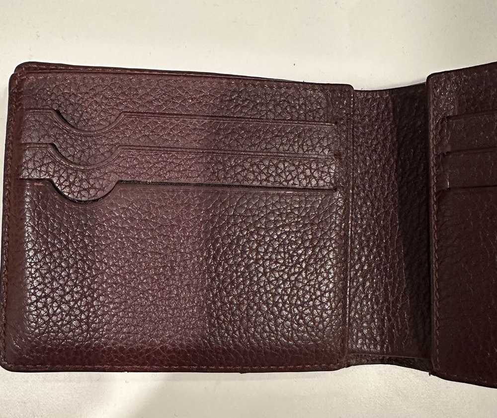 Faure Le Page Men’s Burgundy/Red Bi-Fold Wallet - image 4