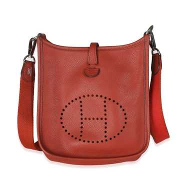 Hermès Cuivre Epsom Mini Evelyne TPM PHW