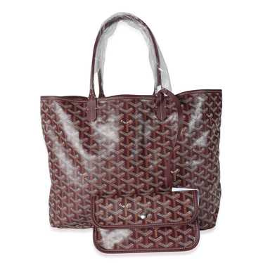 Goyard Burgundy Goyardine Canvas Saint Louis PM