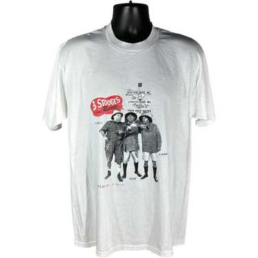 Jerzees Vintage 3 Stooges Resorts Tee - image 1