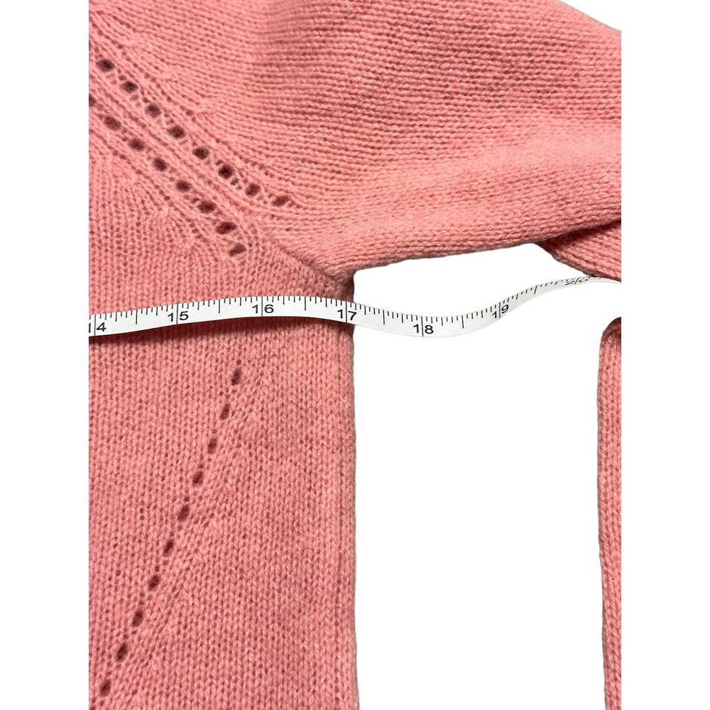 Ann Taylor Petite Small Wool Cashmere Pink Sweater - image 4