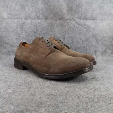 Wallin & Bros Shoes Mens 44 Oxford Classic Suede … - image 1