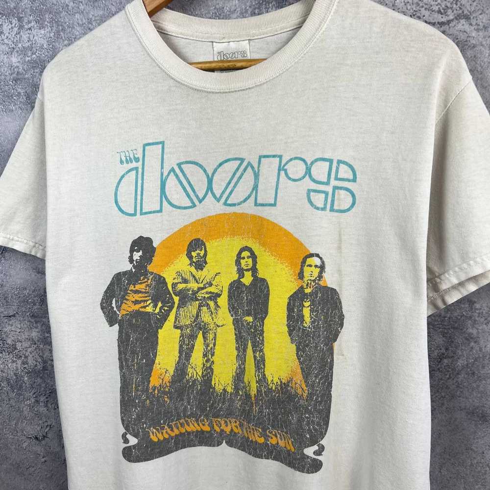 Band Tees × Rock Tees × Vintage The Doors Waiting… - image 2