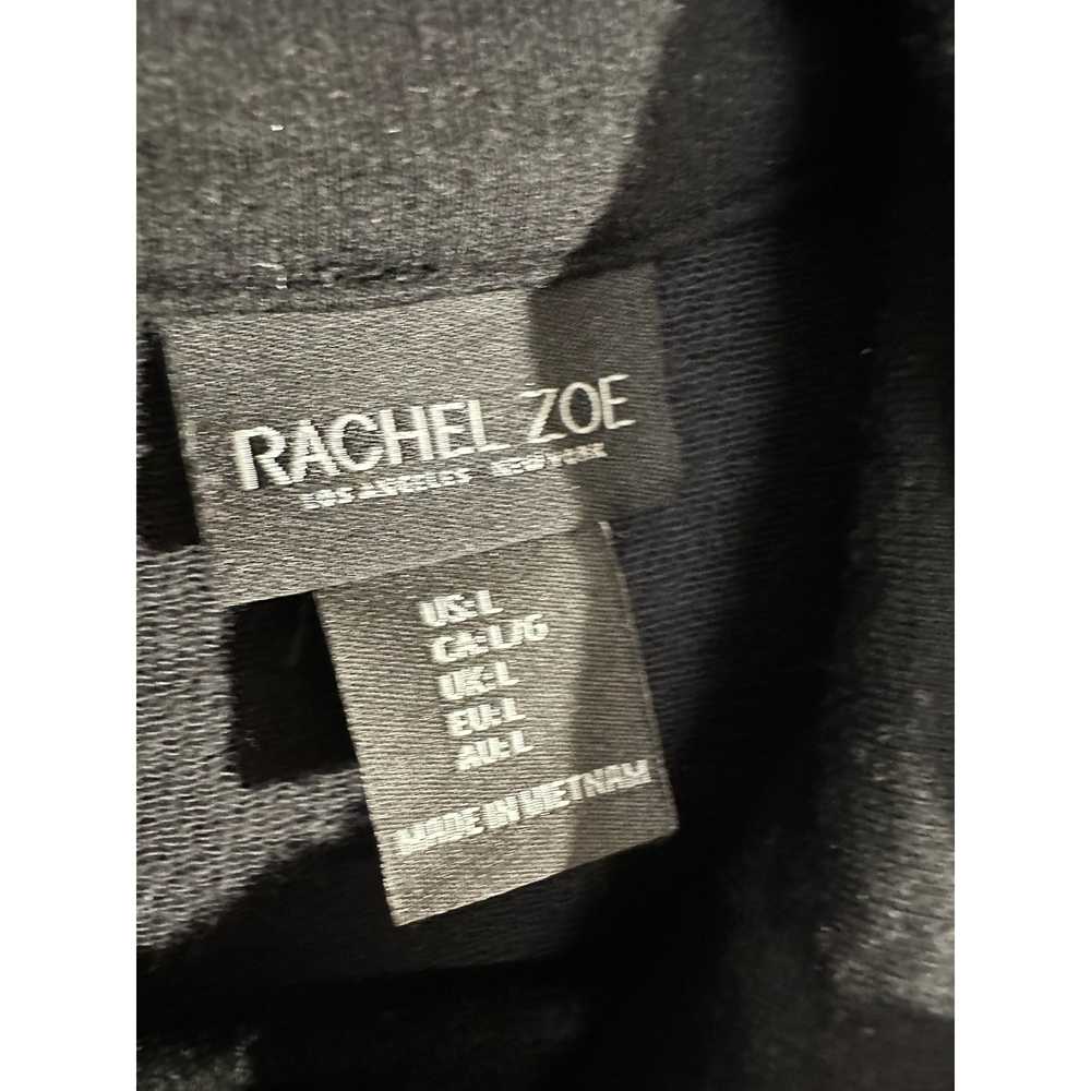 Rachel Zoe Blazer Jacket Womens Black Large Knit … - image 5